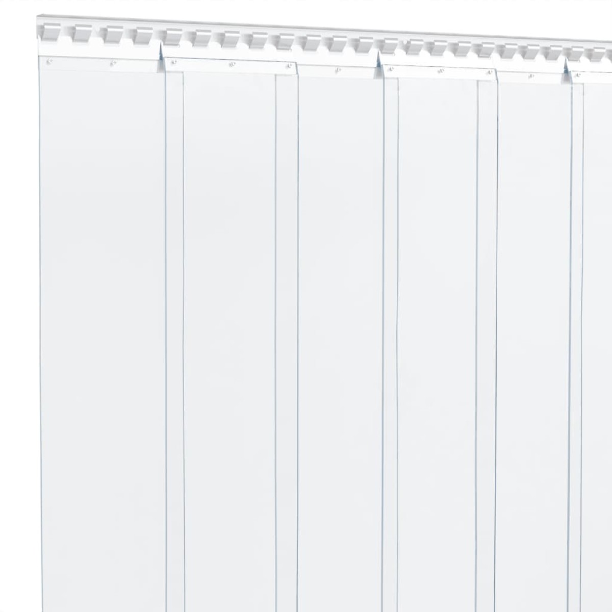 vidaXL Λωριδοκουρτίνα Διαφανής 10 μ. 300 χιλ.x2,6 χιλ. από PVC