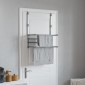 vidaXL Απλώστρα για Μπαλκόνι 54 x 25 x 42 εκ. από Αλουμίνιο