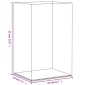 vidaXL Κουτί Βιτρίνα Διάφανο 22 x 18 x 35 εκ. Ακρυλικό
