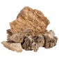 vidaXL Πέτρες Dragon Stones Καφέ 25 κιλά 5-30 εκ.