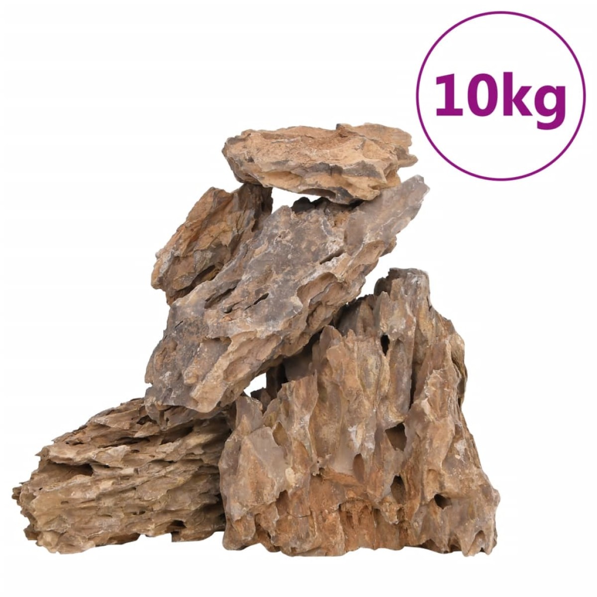 vidaXL Πέτρες Dragon Stones Διάφορα Χρώματα 10 κιλά 10-30 εκ.