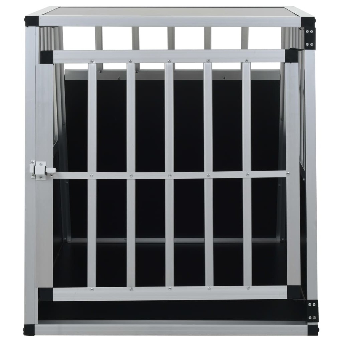 vidaXL Κλουβί Σκύλου με Μονή Πόρτα 65 x 91 x 69,5 εκ.