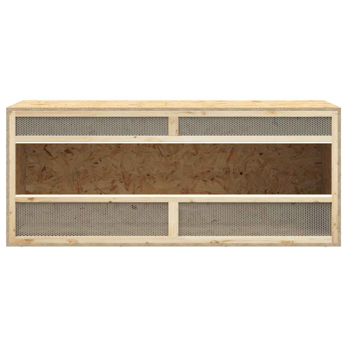 vidaXL Ενυδρείο Ερπετών 120 x 50 x 50 εκ. από Επεξεργασμένο Ξύλο
