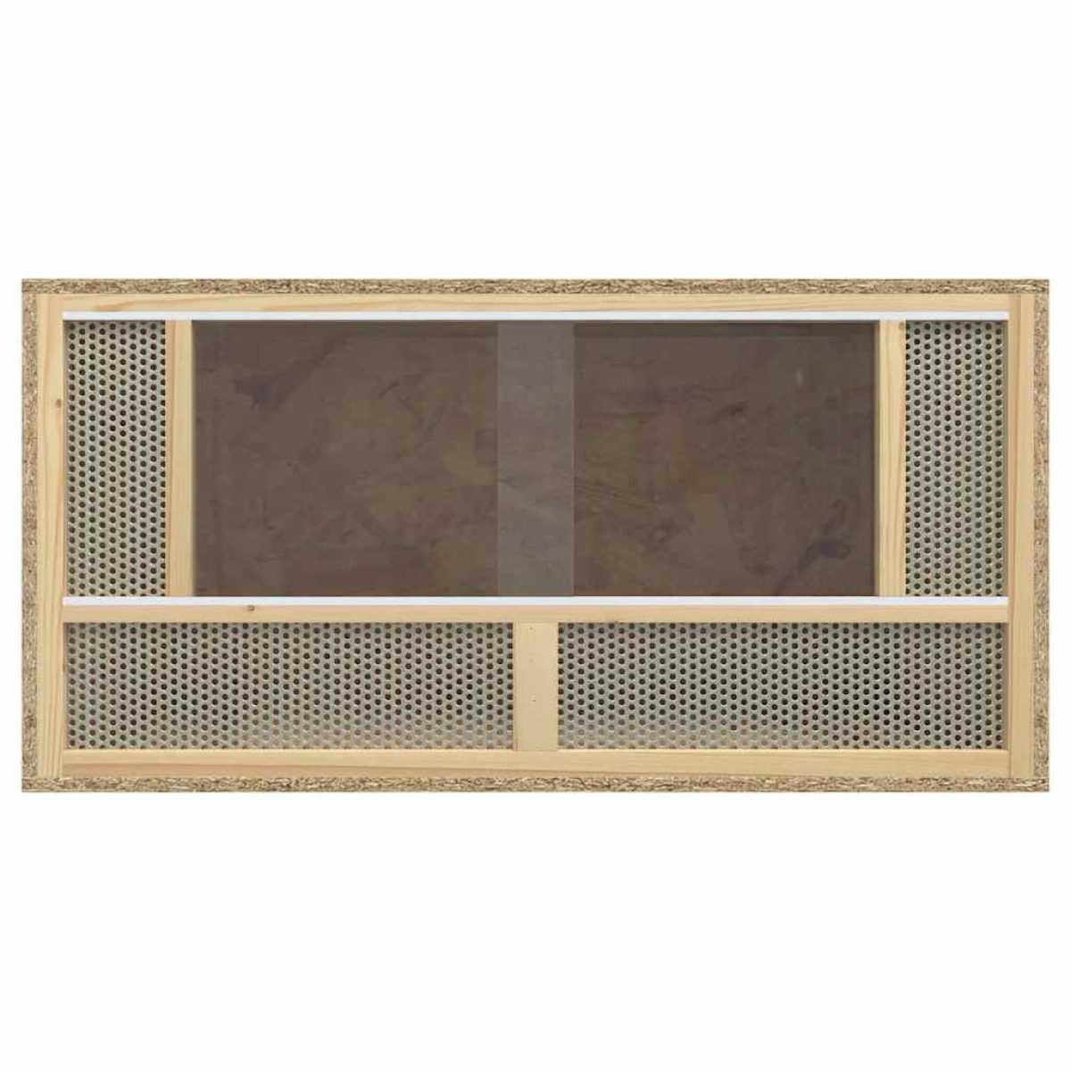 vidaXL Ενυδρείο Ερπετών 80 x 40 x 40 εκ. από Επεξεργασμένο Ξύλο
