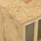 vidaXL Ενυδρείο Ερπετών 80 x 40 x 40 εκ. από Επεξεργασμένο Ξύλο