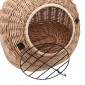 vidaXL Καλάθι Μεταφοράς Γάτας 60 x 45 x 45 εκ. από Φυσικό Ξύλο Ιτιάς