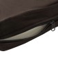 vidaXL Καναπές-Κρεβάτι Σκύλου Καφέ 81x43x31 εκ. Βελουτέ/Συνθετ. Δέρμα