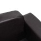 vidaXL Καναπές-Κρεβάτι Σκύλου Καφέ 80x50x40 εκ. από Συνθετικό Δέρμα