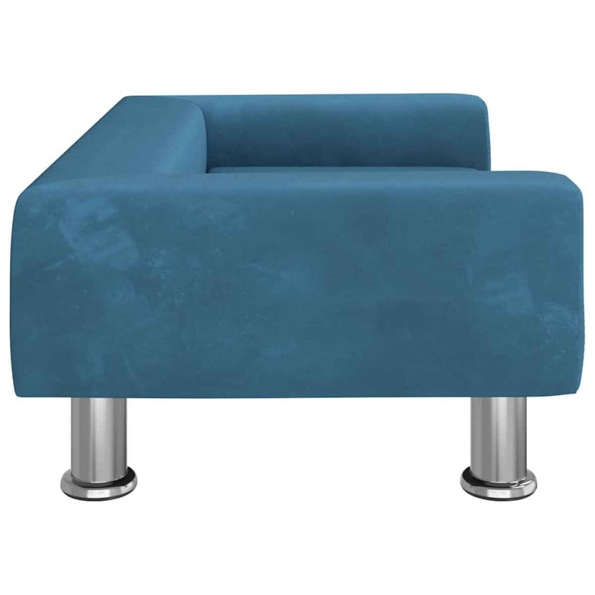 vidaXL Κρεβάτι Σκύλου Μπλε 70 x 45 x 26.5 εκ. Βελούδινο