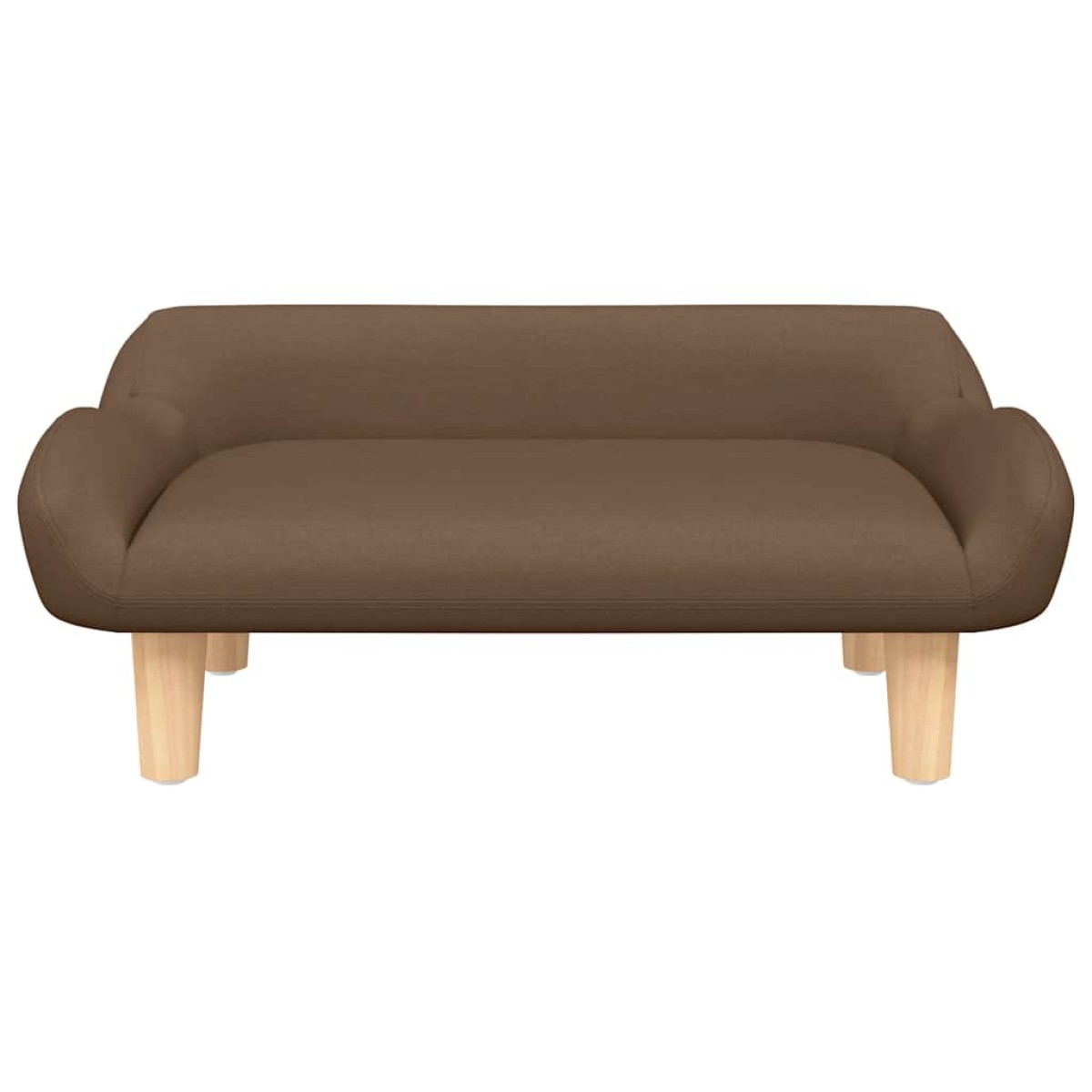 vidaXL Κρεβάτι Σκύλου Καφέ 70 x 40 x 24 εκ. Υφασμάτινο