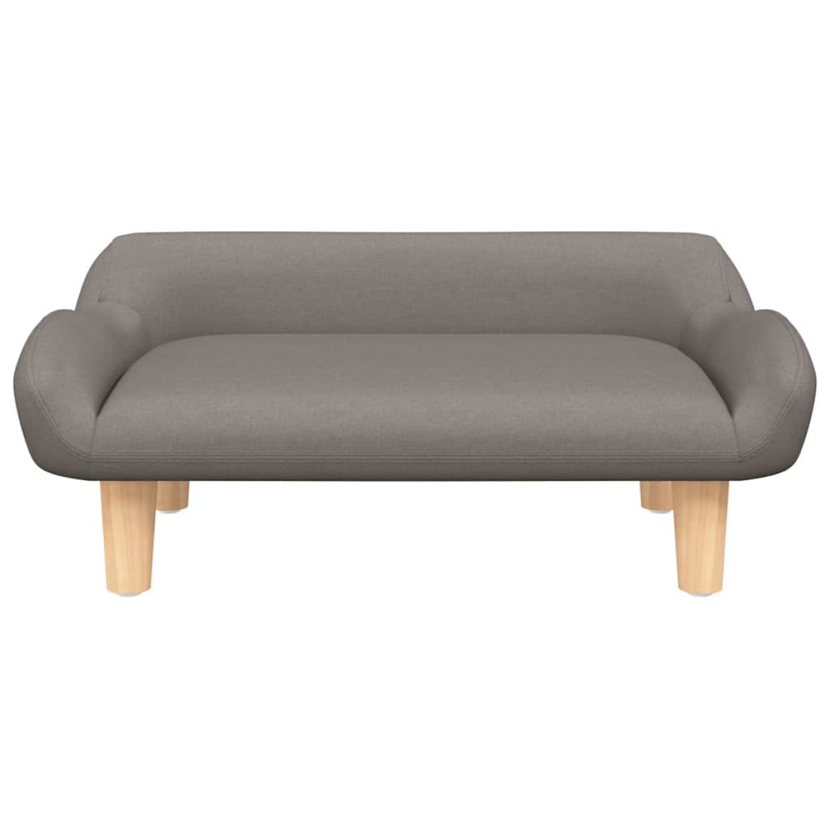 vidaXL Κρεβάτι Σκύλου Taupe 70 x 40 x 24 εκ. Υφασμάτινο