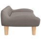 vidaXL Κρεβάτι Σκύλου Taupe 70 x 40 x 24 εκ. Υφασμάτινο