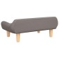 vidaXL Κρεβάτι Σκύλου Taupe 70 x 40 x 24 εκ. Υφασμάτινο