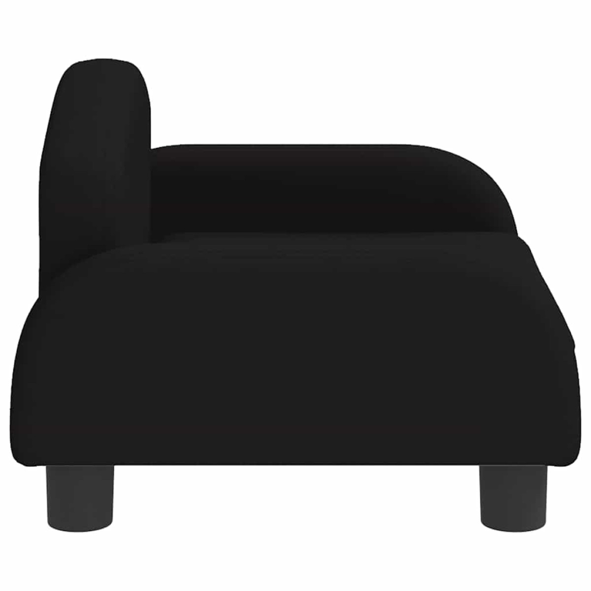 vidaXL Κρεβάτι Σκύλου Μαύρο 50 x 40 x 30 εκ. Υφασμάτινο