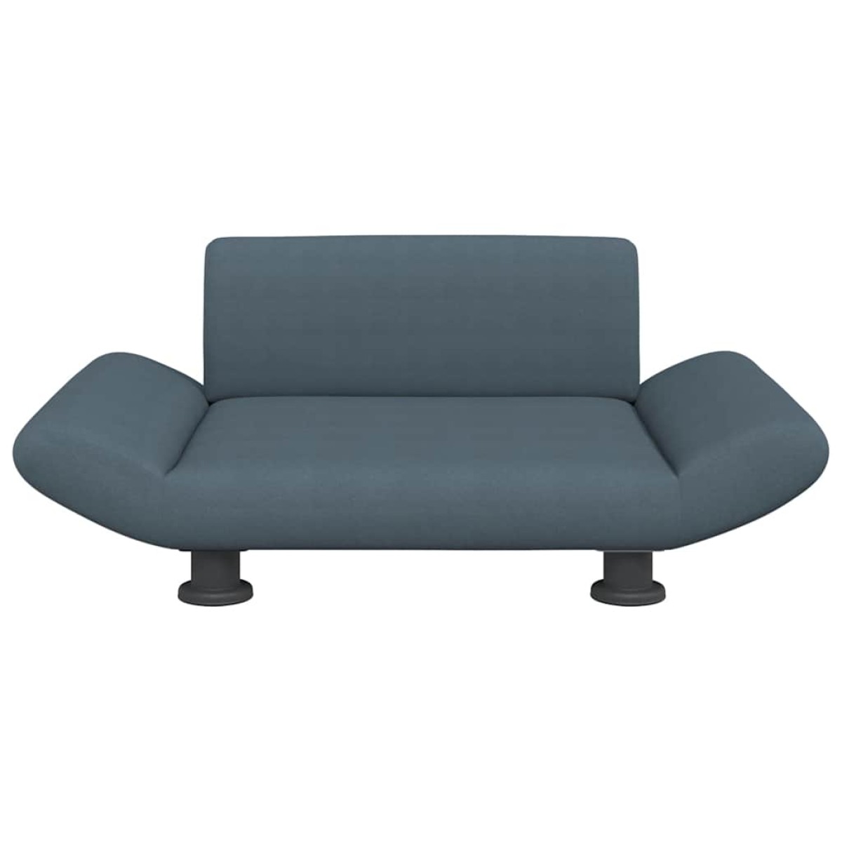 vidaXL Κρεβάτι Σκύλου Σκούρο Γκρι 70 x 45 x 28 εκ. Υφασμάτινο