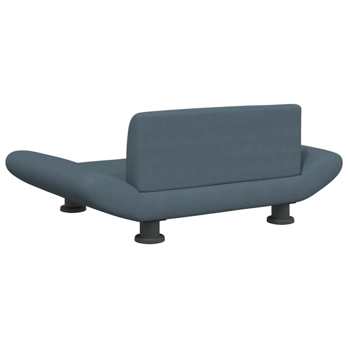 vidaXL Κρεβάτι Σκύλου Σκούρο Γκρι 70 x 45 x 28 εκ. Υφασμάτινο