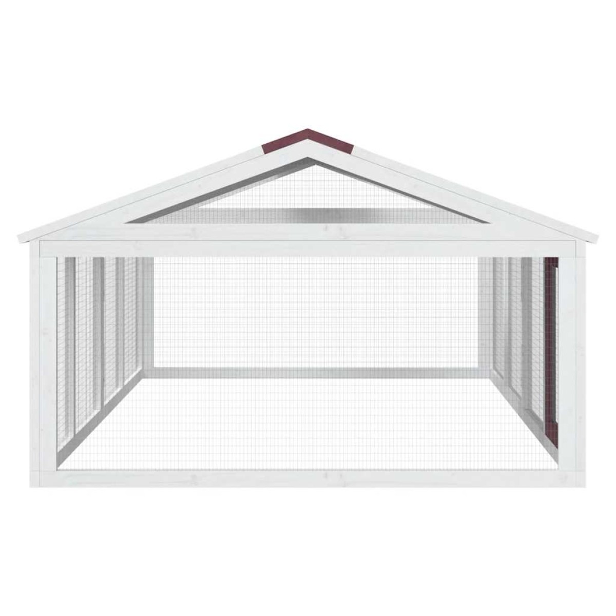 vidaXL Κουτί Περίφραξης Μόκα 200x112,5x74 εκ. από Μασίφ Ξύλο Πεύκου