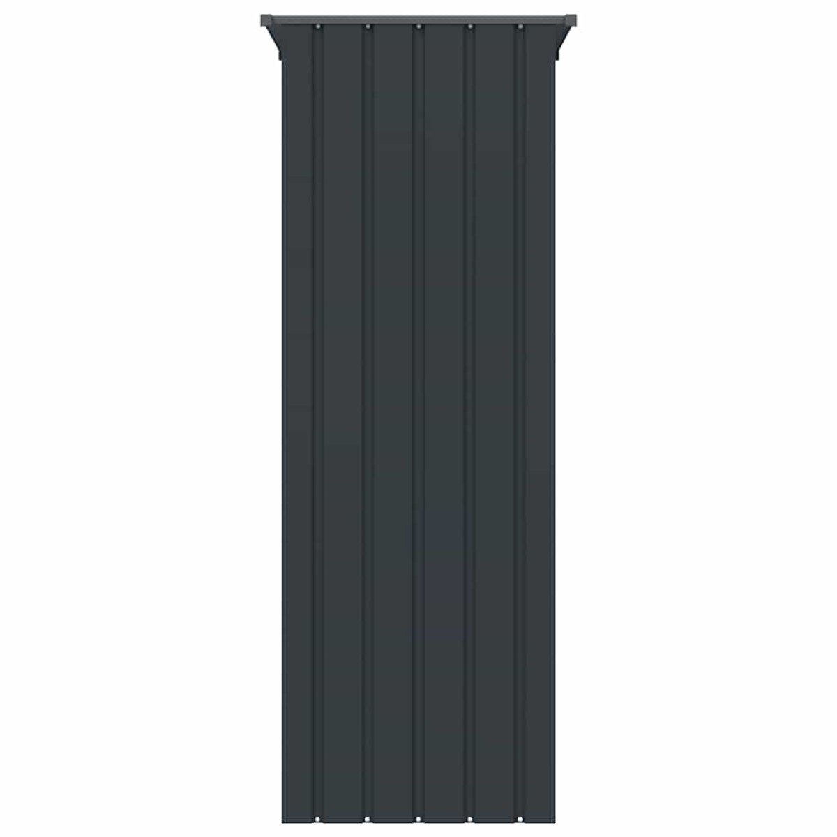 vidaXL Κλουβί Πουλιών Ανθρακί 115x78x200 εκ. από Γαλβανισμένο Χάλυβα