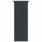 vidaXL Κλουβί Πουλιών Ανθρακί 115x78x200 εκ. από Γαλβανισμένο Χάλυβα