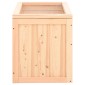 vidaXL Κλουβί Χάμστερ 60 x 35,5 x 42 εκ. από Μασίφ Ξύλο Ελάτης