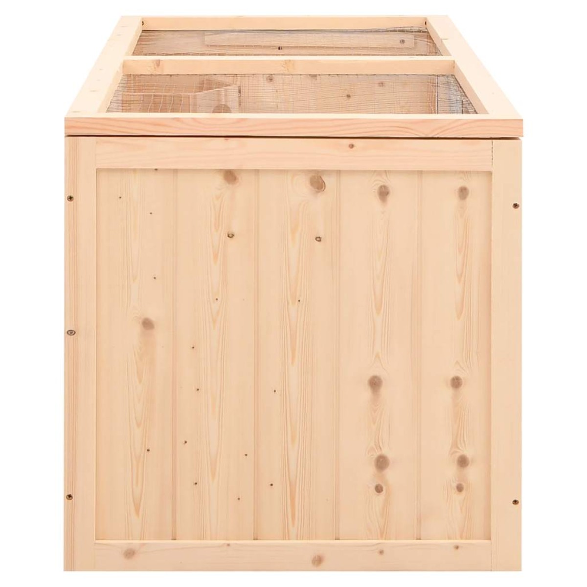 vidaXL Κλουβί Χάμστερ 104 x 52 x 54 εκ. από Μασίφ Ξύλο Ελάτης