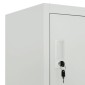 vidaXL Φοριαμός Γκρι 90x45x180 εκ. από Ατσάλι με 6 Τμήματα