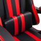 vidaXL Καρέκλα Gaming Κόκκινη από Συνθετικό Δέρμα
