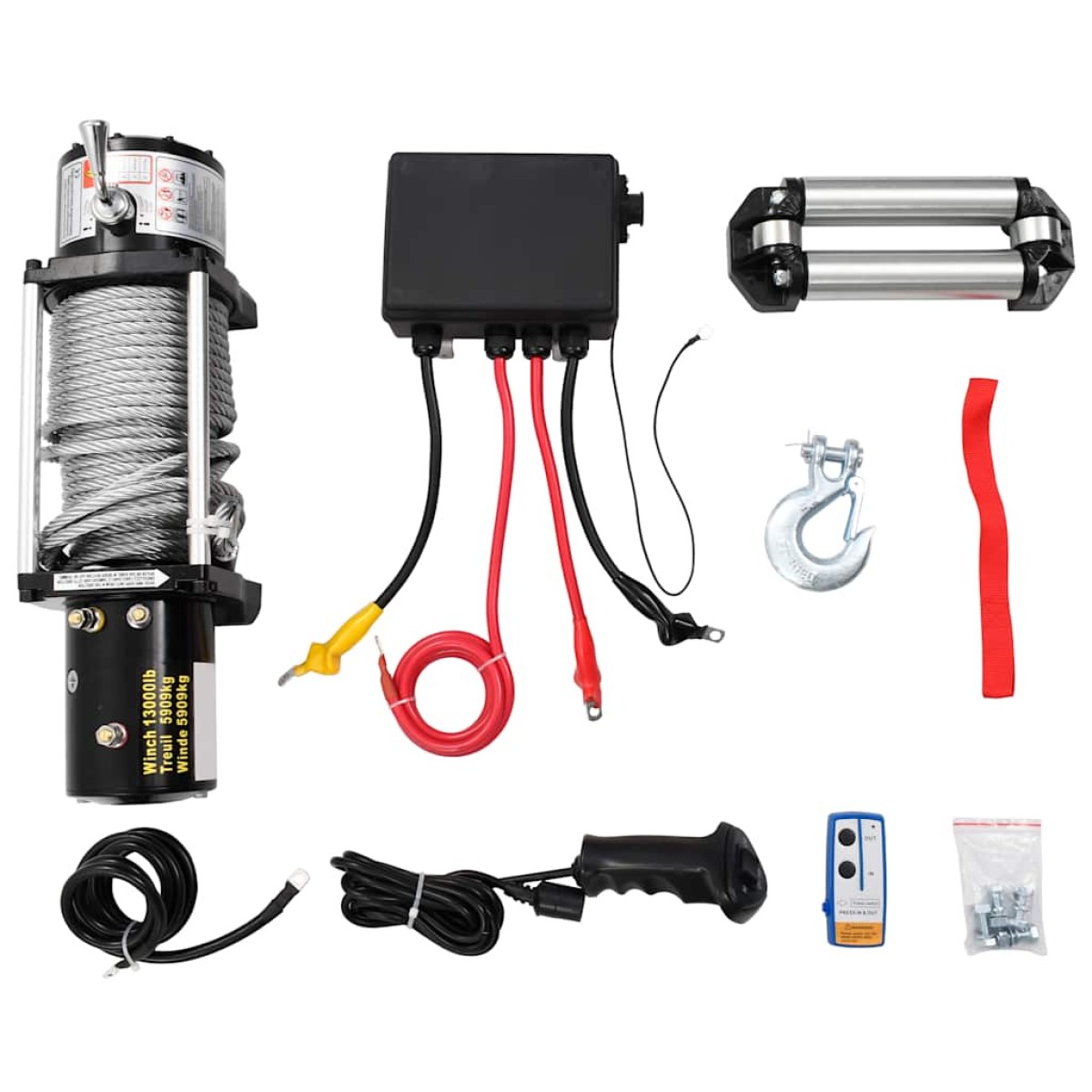 vidaXL Βαρούλκο Ηλεκτρικό 12 V 5909 κ.