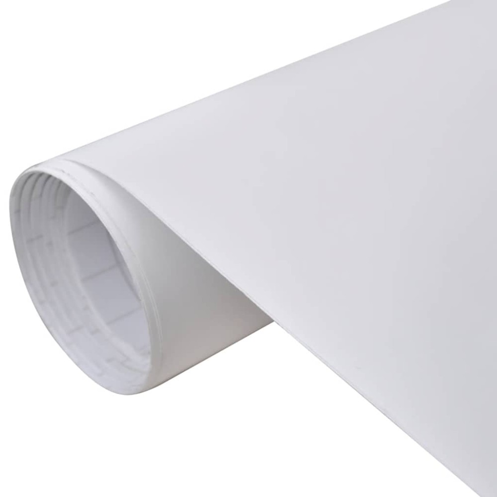 vidaXL Μεμβράνη Αυτοκινήτου Λευκό Ματ 100 x 150 εκ.