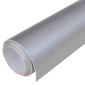 vidaXL Μεμβράνες Αυτοκινήτου 2 τεμ. Ασημί Ματ 100 x 150 εκ.