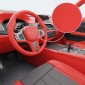 vidaXL Μεμβράνες Αυτοκινήτου 2 τεμ. Κόκκινο Ματ 100 x 150 εκ.
