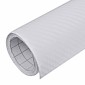 vidaXL Μεμβράνη Αυτοκινήτου 3D Λευκή 100 x 150 εκ.