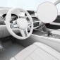 vidaXL Μεμβράνη Αυτοκινήτου 3D Λευκή 100 x 150 εκ.