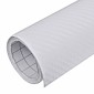 vidaXL Μεμβράνες Αυτοκινήτου 3D 2 τεμ. Λευκές 100 x 150 εκ.