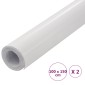 vidaXL Μεμβράνες Αυτοκινήτου 4D 2 τεμ. Λευκές 100 x 150 εκ.