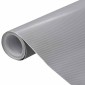 vidaXL Μεμβράνες Αυτοκινήτου 4D 2 τεμ. Ασημί 100x150 εκ. & 50x150 εκ.