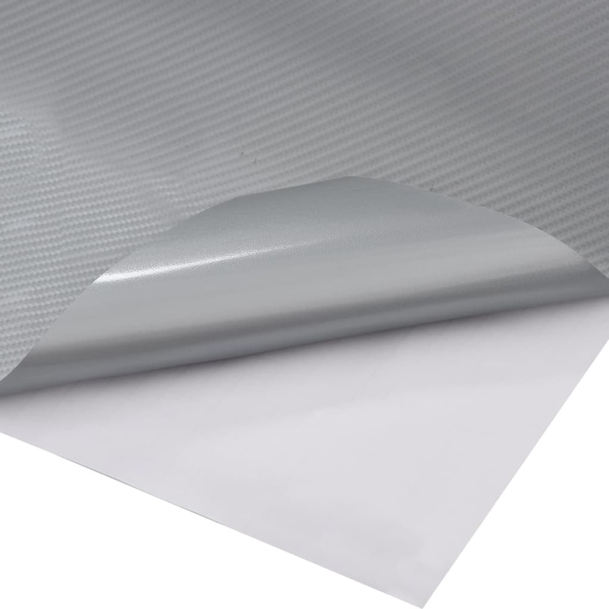 vidaXL Μεμβράνες Αυτοκινήτου 4D 2 τεμ. Ασημί 100 x 150 εκ.