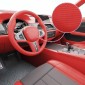 vidaXL Μεμβράνες Αυτοκινήτου 4D 2 τεμ. Κόκκινες 100 x 150 εκ.