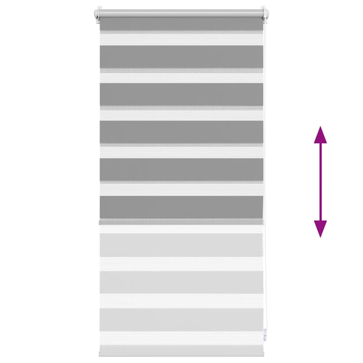 Σύστημα Σκίασης Ρόλερ Zebra Γκρι 40 x 100 εκ.
