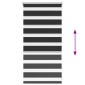 Σύστημα Σκίασης Ρόλερ Zebra Μαύρο 40 x 100 εκ.
