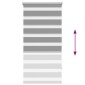 Σύστημα Σκίασης Ρόλερ Zebra Γκρι 80 x 150 εκ.