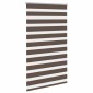 Σύστημα Σκίασης Ρόλερ Zebra Καφέ 100 x 175 εκ.