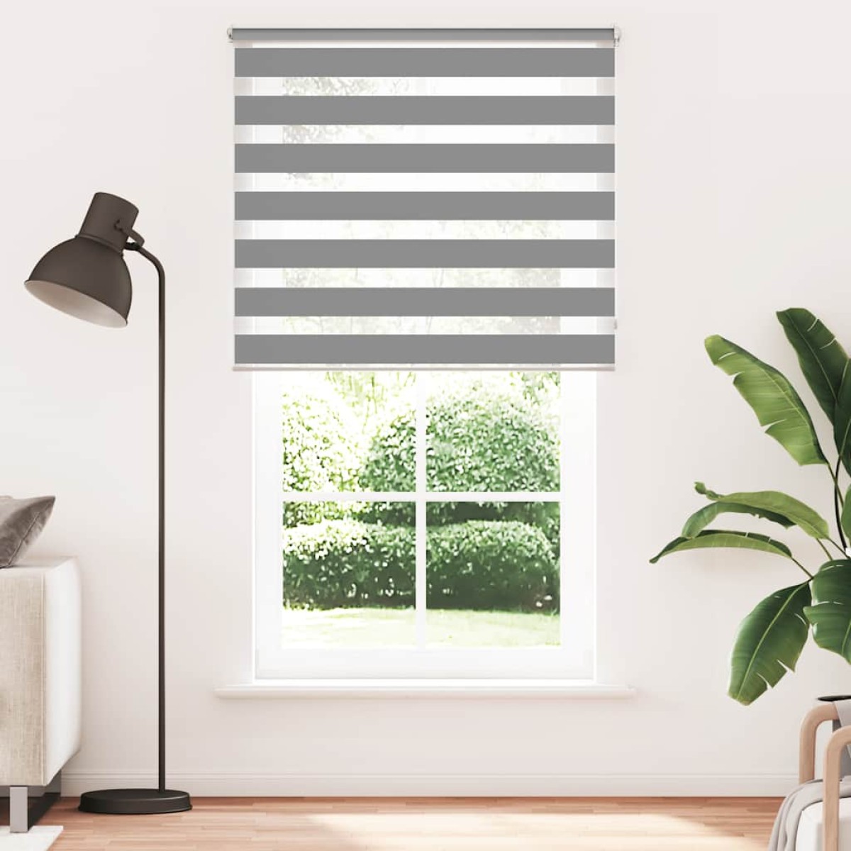 Σύστημα Σκίασης Ρόλερ Zebra Γκρι 120 x 230 εκ.
