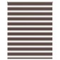 Σύστημα Σκίασης Ρόλερ Zebra Καφέ 140 x 175 εκ.