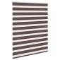 Σύστημα Σκίασης Ρόλερ Zebra Καφέ 140 x 175 εκ.