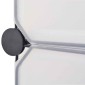 vidaXL Ντουλάπα Σπονδυλωτή 18 Τμήματα Άσπρη 37 x 146 x 180,5 εκ