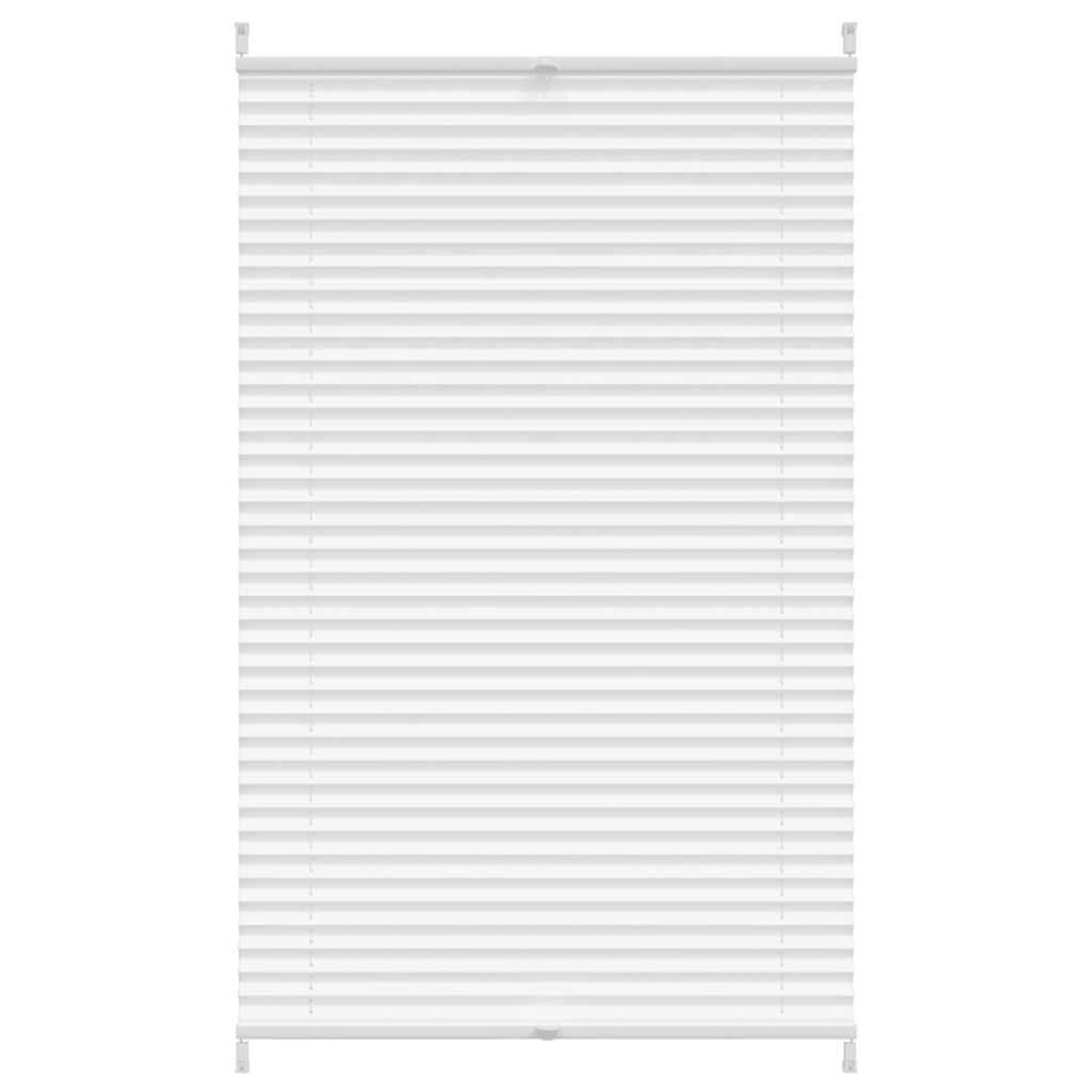 Πλισέ ρόλερ σκίασης 70x125cm Λευκό