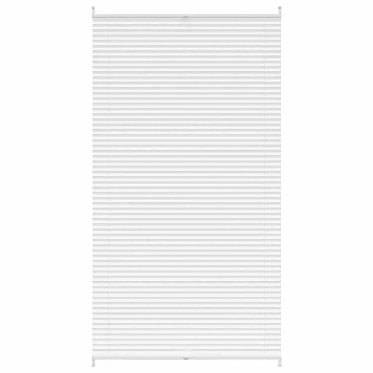 Πλισέ ρόλερ σκίασης 110x200cm Λευκό
