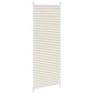 240617 Plisse Blind 40x100cm Creme