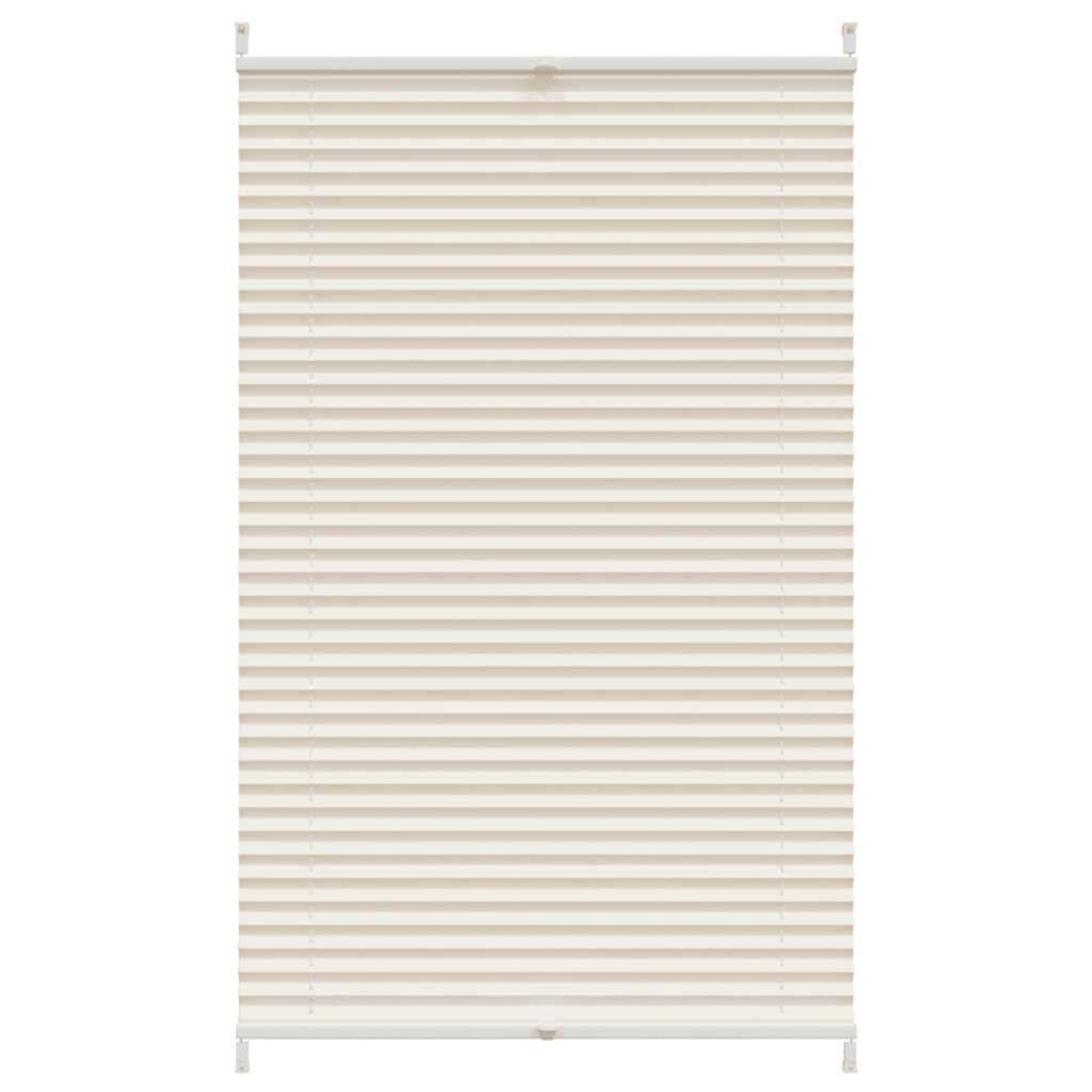 Πλισέ ρόλερ σκίασης 80x150cm Κρεμ